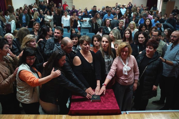 Φωτογραφίες από την ορκωμοσία των 125 νέων υπαλλήλων του Δήμου Λαρισαίων