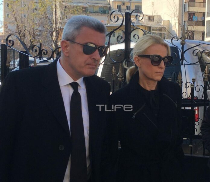 Θλίψη στην κηδεία της Έρρικας Μπρόγιερ