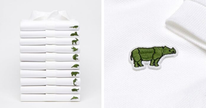 Η Lacoste Αντικατέστησε Το Διάσημο Λογότυπο Της Με Ζώα Προς Εξαφάνιση
