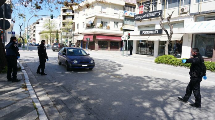 Λάρισα: Συνεχείς έλεγχοι της Αστυνομίας για άσκοπες μετακινήσεις