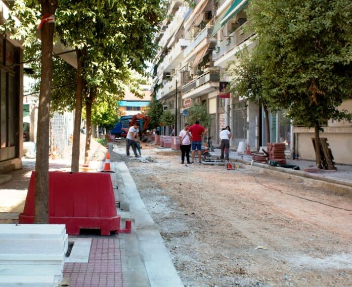 Λάρισα: Συνεχίζονται τα έργα στην συνοικία του Αγίου Κωνσταντίνου