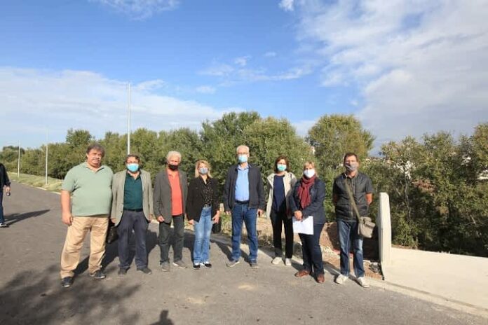 Λάρισα: Συνεχίζονται τα έργα για την μετατροπή της τράφου Ι1 σε γραμμικό πάρκο